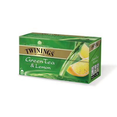 TWININGS Čaj zelený s citronem 40 g