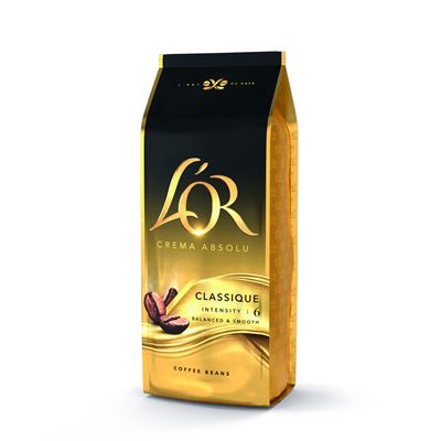L'OR Absolu Classique Crema zrnková káva 1 kg