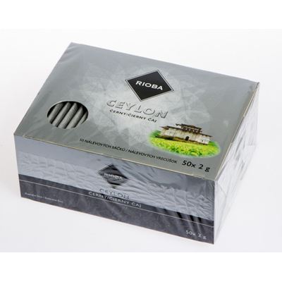 RIOBA Čaj Ceylon 50 x 2 g