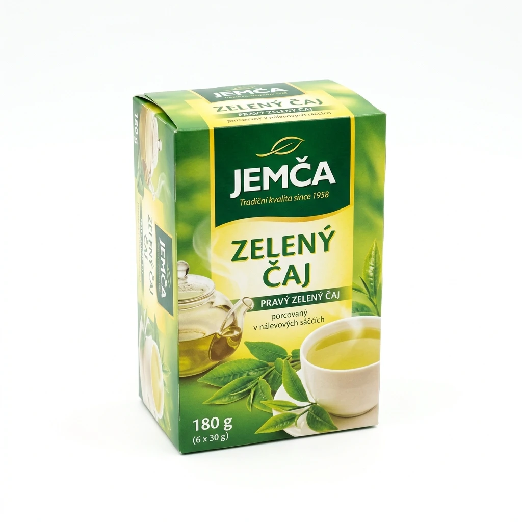 JEMČA Čaj zelený 6 x 30 g