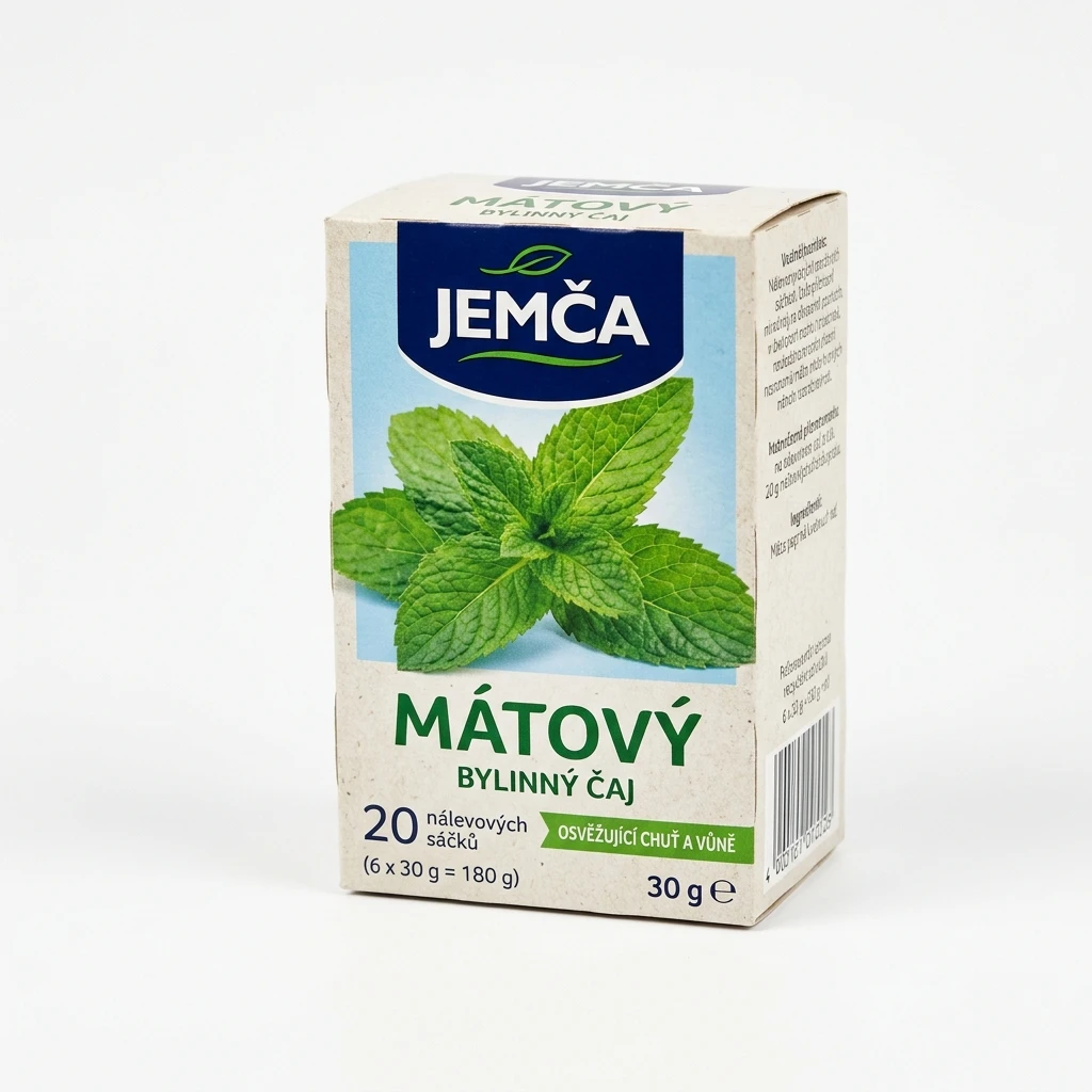 JEMČA Čaj bylinný mátový 6 x 30 g