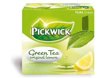 PICKWICK Zelený čaj s citronem 100 x 2 g