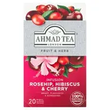 AHMAD TEA Fruit Tea Rosehip&Cherry tea čaj ovocný 40 g