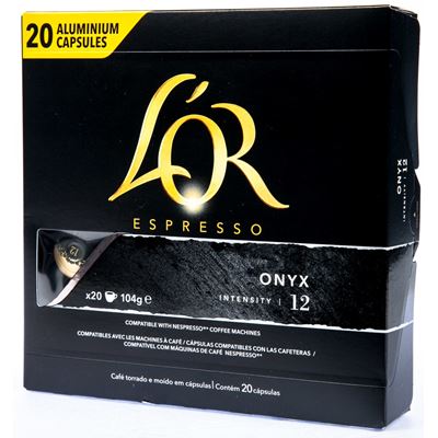 L'OR Espresso Onyx kapsle kávové 20 x 5,2 g