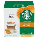 STARBUCKS Nescafé Dolce Gusto Caramel Macchiato kapsle kávové 12 ks