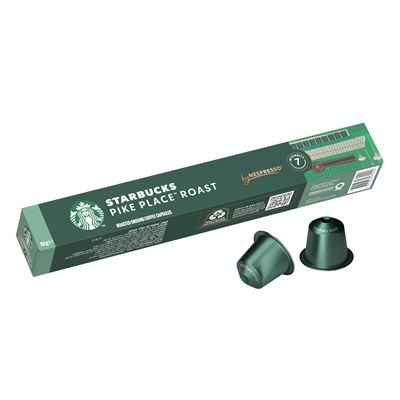 STARBUCKS Nespresso Pike Place kapsle kávové 10 ks