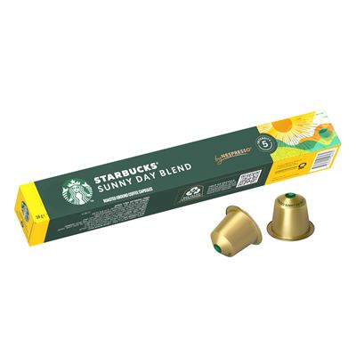 STARBUCKS Nespresso Sunny Day Blend kapsle kávové 10 ks