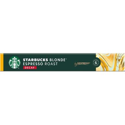 STARBUCKS Nespresso Blend Decaf kapsle kávové 10 ks