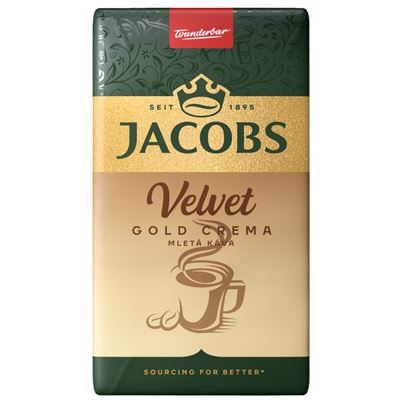 JACOBS Velvet Gold Crema mletá káva 250 ml