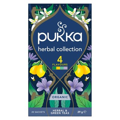 Pukka Herbal Collection 4 příchutě 20 sáčků