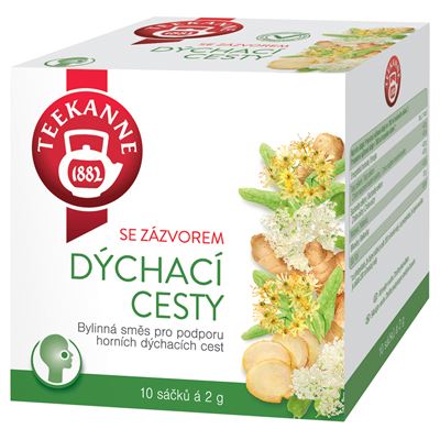 TEEKANNE Čaj na dýchací cesty se zázvorem 20 g