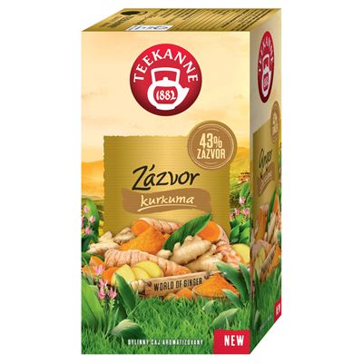 TEEKANNE Čaj zázvor kurkuma 35 g
