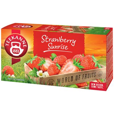 TEEKANNE Strawberry/jahoda Sunrise čaj 50 g