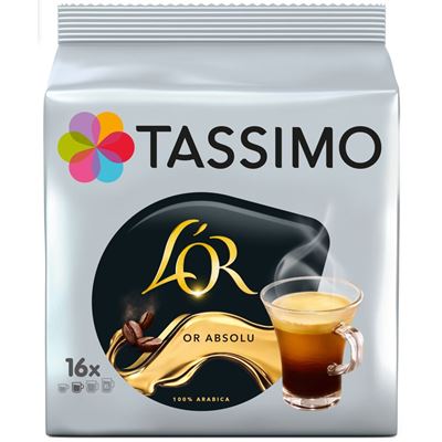 TASSIMO L'OR Café Lungo Absolu kapsle kávové 16 ks