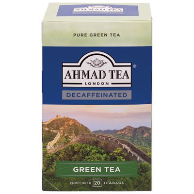 AHMAD TEA Green Decaffein 1 ks