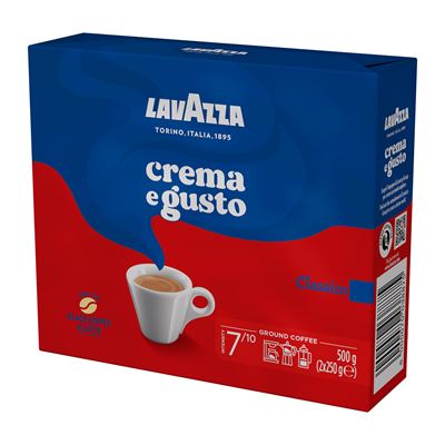 LAVAZZA Creme e Gusto káva mletá 2 x 250 g