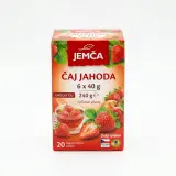 JEMČA Čaj jahoda 6 x 40 g