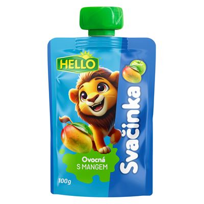HELLO Ovocná kapsa mango 12 x 100 g