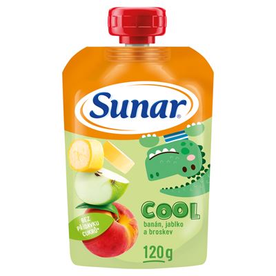 SUNÁREK Cool ovoce broskev 120 g