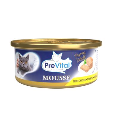 PreVital Kuřecí konzerva pro kočky 12 x 85 g