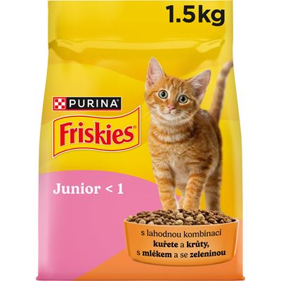 PURINA Friskies Junior granule pro kočky 1,5 kg
