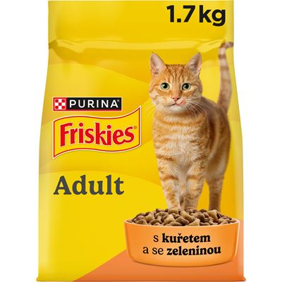Friskies granule pro kočky kuře 1,7 kg