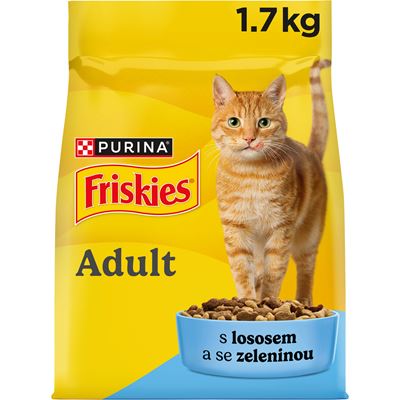 Friskies granule pro kočky losos 1,7 kg