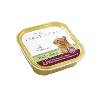 FIRST CLASS Zvěřina paštika pro kočky 100 g