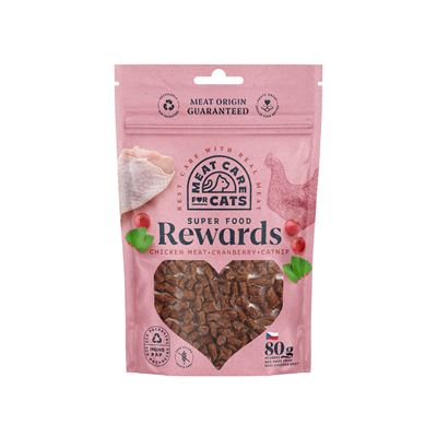 Rewards Cat kuřecí s šantou a brusinkou 80 g