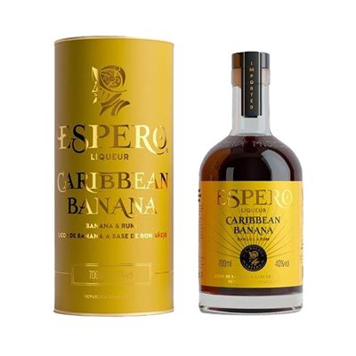 AM Espero Caribbean Banana/banán 40% 700 ml