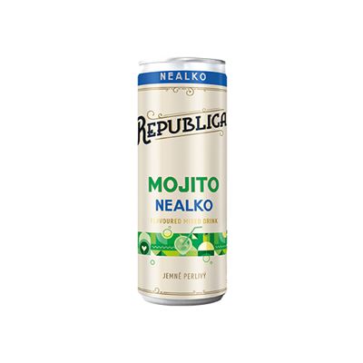 BOŽKOV REPUBLICA Mojito 0 % 12 x 250 ml