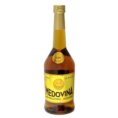 Medovina Zlatá 18% 12 x 500 ml