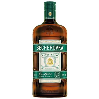 BECHEROVKA Unfiltered 38% bylinná 500 ml
