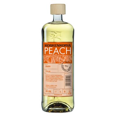KOSKENKORVA Peach/broskev 20 % 1 l