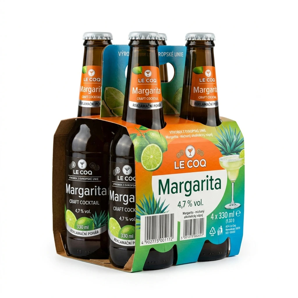 LE COQ Margarita 4,7 % 4 x 330 ml