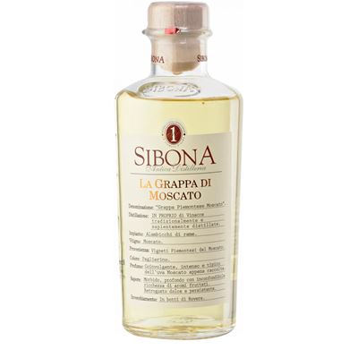 Sibona Grappa Di Mos 40 % 500 ml