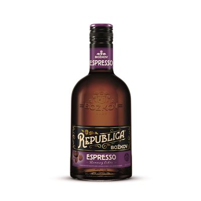 BOŽKOV Republica Espresso Elixír 33 % 500 ml