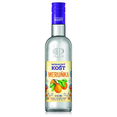 Moravský košt meruňka 35% 500 ml