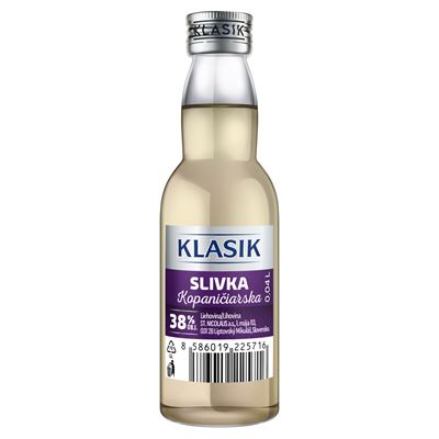 KLASIK Slivka 38 % 24 x 40 ml