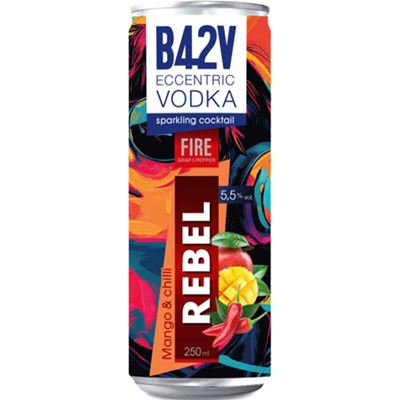 B42V Fire Mango Vodka 5,5 % 24 x 250 ml
