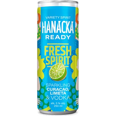 HANÁCKÁ Ready Fresh 5 % 24 x 250 ml