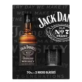 JACK DANIEL'S 40 % 700 ml + sklo 2 ks