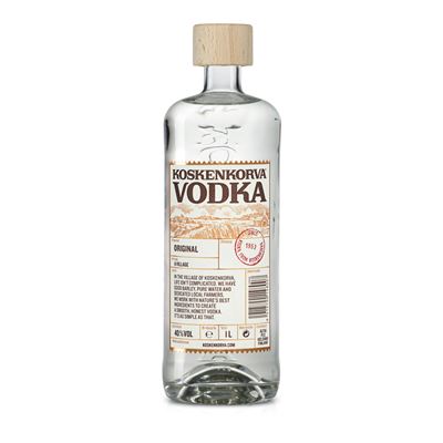 KOSKENKORVA Vodka 40 % 12 x 1 l