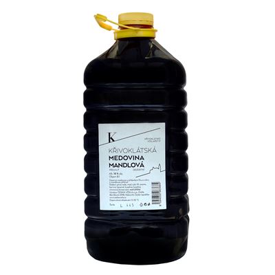 Medovina mandlová 18 % 5 l