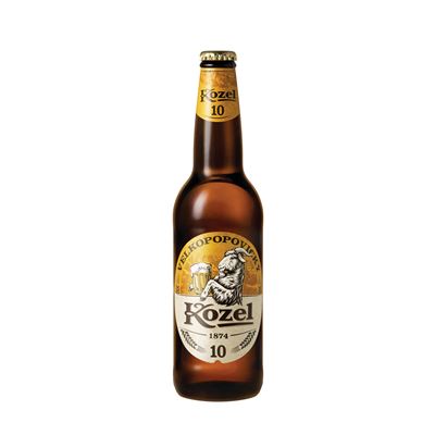 VELKOPOPOVICKÝ Kozel Pivo světlé výčepní 10° 20 x 500 ml vratná láhev