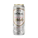 HORAL Světlý ležák pivo 1 l plech