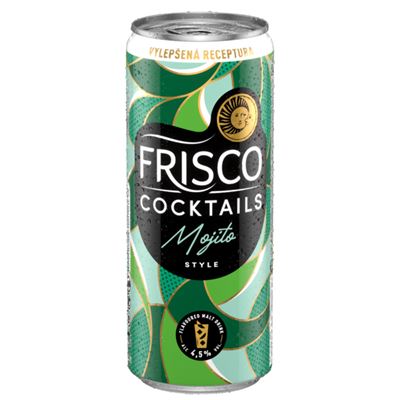 FRISCO Mojito 4 x 330 ml plech multipack