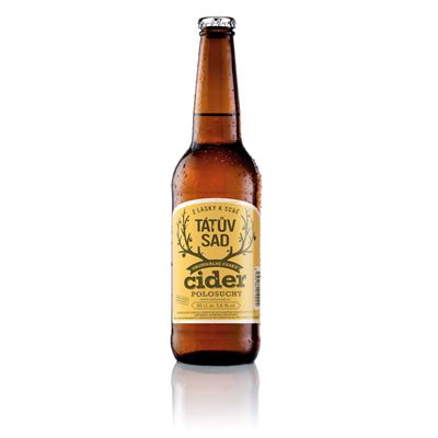 TÁTŮV SAD Cider polosuchý 500 ml
