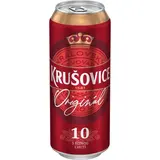 KRUŠOVICE Pivo světlé výčepní 10° 24 x 500 ml plech