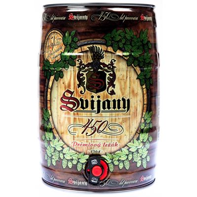 Svijany Prémiový ležák "450" 5 l KEG